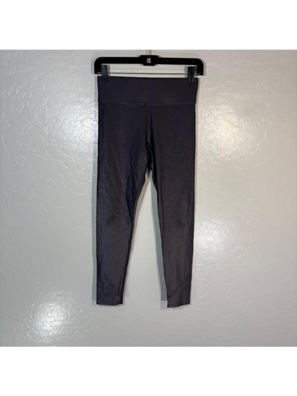 Carbon38 Leggings Womens S Gray High Rise Ankle Yoga Pants Athletic Gym